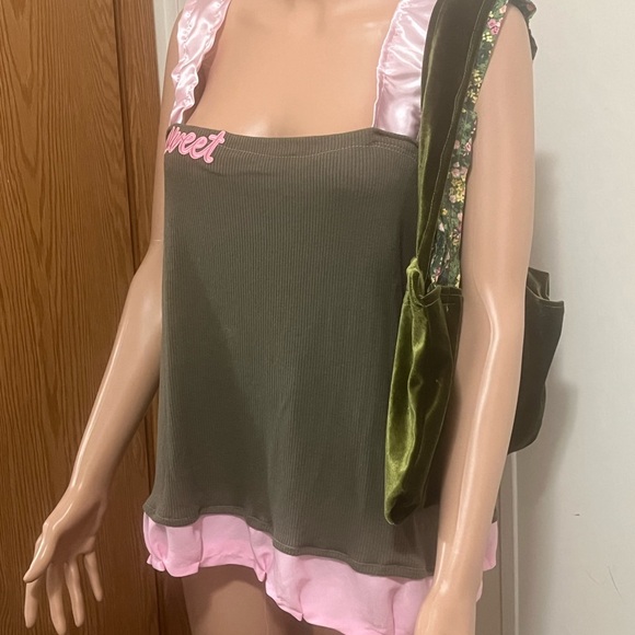 sweet olive mini dress - Picture 3 of 4